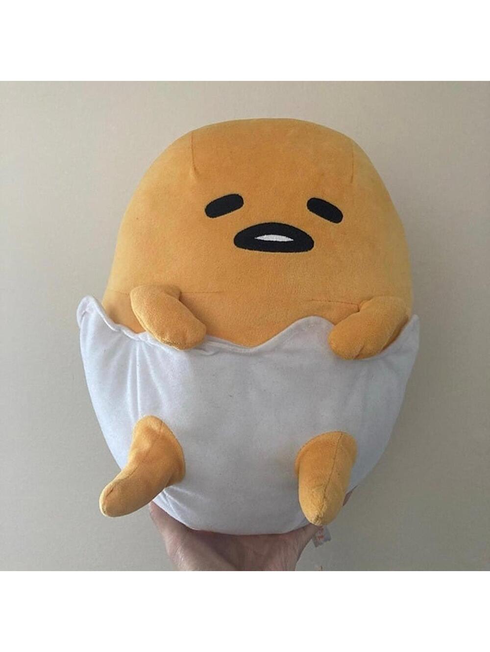 Rare Sanrio Gudetama Egg Plush Plushie Doll